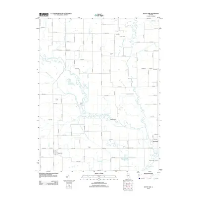 2012 Map of Mount Erie, 2012 Print