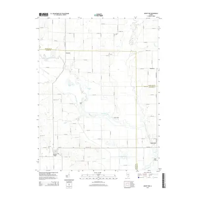 2015 Map of Mount Erie, 2015 Print