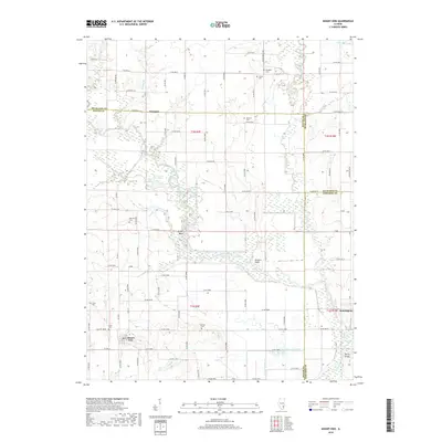 2018 Map of Mount Erie, 2018 Print