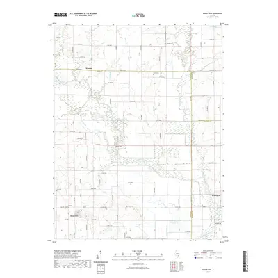 2021 Map of Mount Erie, 2021 Print