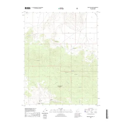 2020 Map of Mount Escalante, 2020 Print