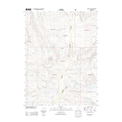 2013 Map of Mount Ethel, 2013 Print