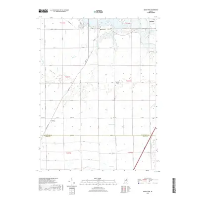 2019 Map of Mount Etna, 2019 Print