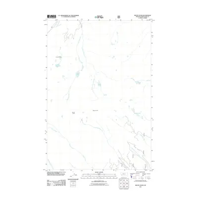 2011 Map of Mount Evans, 2011 Print
