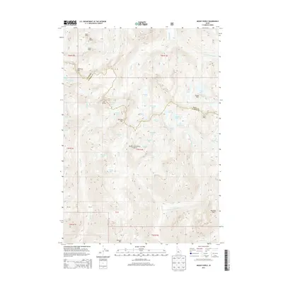 2013 Map of Mount Everly, 2013 Print