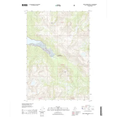 2017 Map of Mount Fairweather A-1 SE, 2017 Print