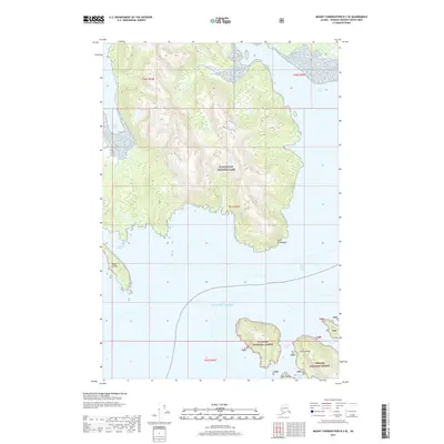 2017 Map of Mount Fairweather B-2 SE, 2017 Print