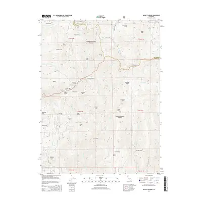 2015 Map of Mount Fillmore, 2015 Print