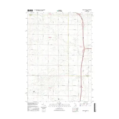 2017 Map of Mount Forest, 2017 Print