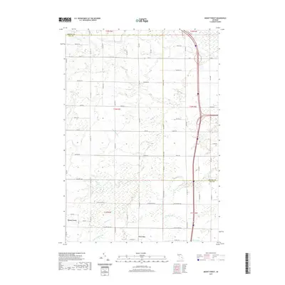 2019 Map of Mount Forest, 2019 Print