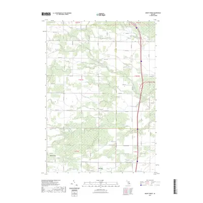 2023 Map of Mount Forest, 2023 Print