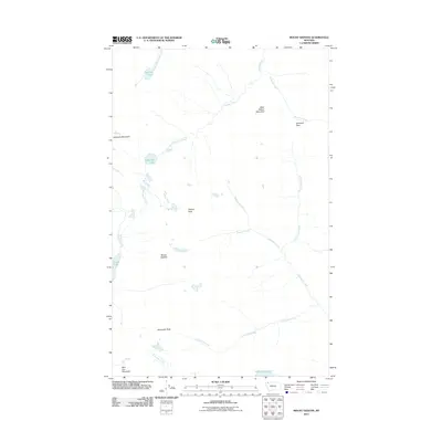 2011 Map of Mount Geduhn, 2011 Print