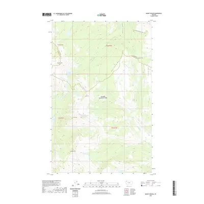2020 Map of Mount Geduhn, 2020 Print