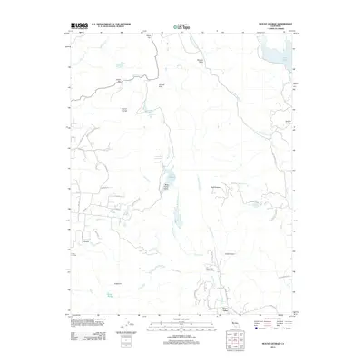 2012 Map of Mount George, 2012 Print