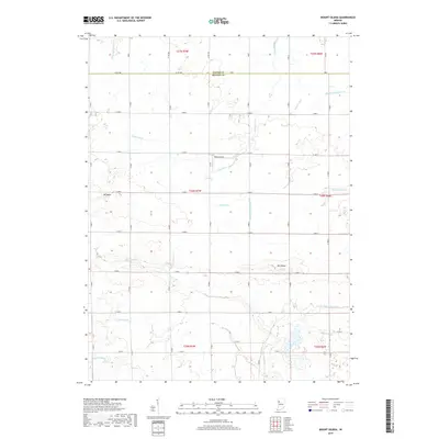 2019 Map of Mount Gilboa, 2019 Print