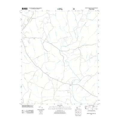 2011 Map of Mount Gilead East, 2011 Print
