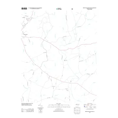 2013 Map of Mount Gilead East, 2013 Print