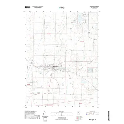 2019 Map of Mount Gilead, 2019 Print
