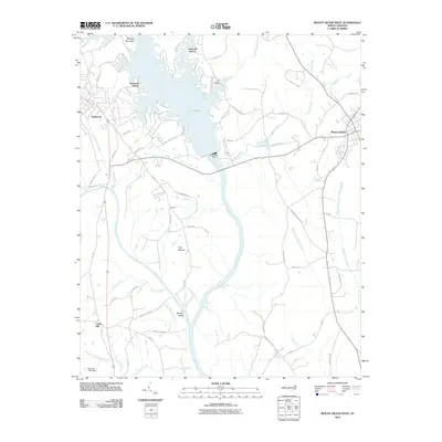2010 Map of Mount Gilead West, 2010 Print