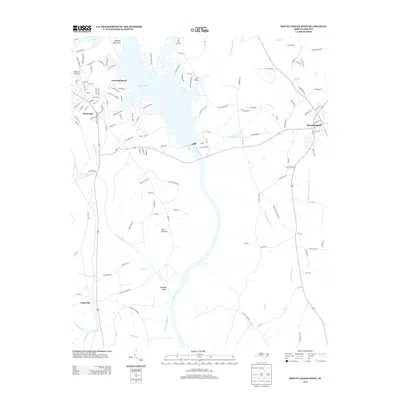 2013 Map of Mount Gilead West, 2013 Print