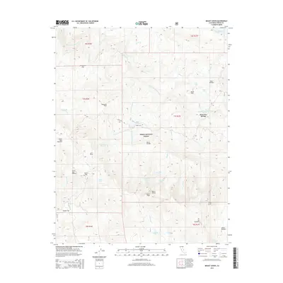 2015 Map of Mount Givens, 2015 Print