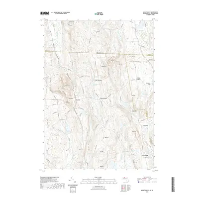 2021 Map of Mount Grace, 2021 Print