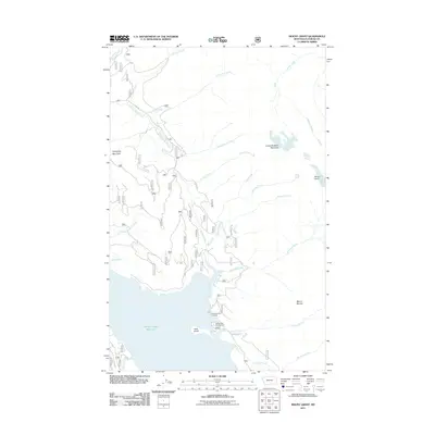 2011 Map of Mount Grant, 2011 Print