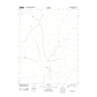2011 Map of Mount Grant, 2011 Print