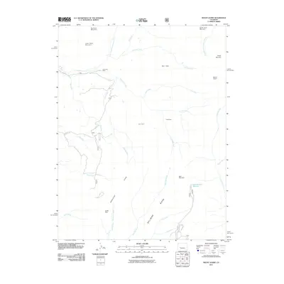 2011 Map of Mount Guero, 2011 Print