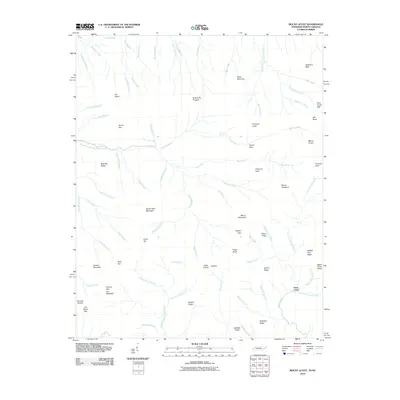 2010 Map of Mount Guyot, 2010 Print