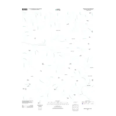 2013 Map of Mount Guyot, 2013 Print