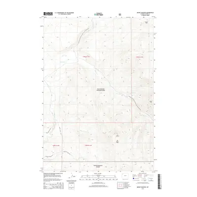 2015 Map of Mount Hancock, 2015 Print