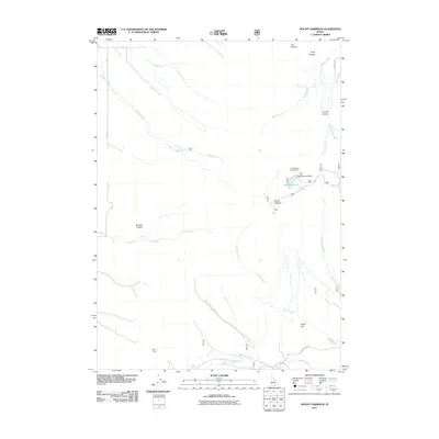 2011 Map of Mount Harrison, 2011 Print
