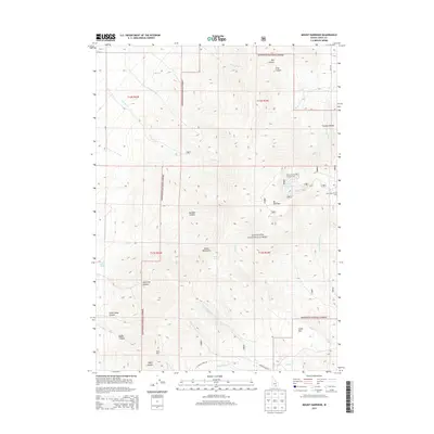 2013 Map of Mount Harrison, 2013 Print