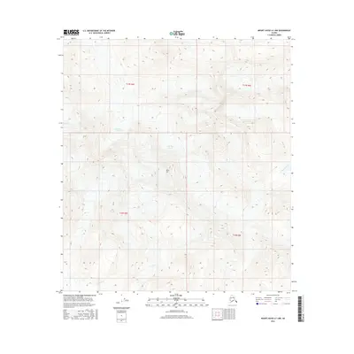 2016 Map of Mount Hayes A-1 NW, 2016 Print