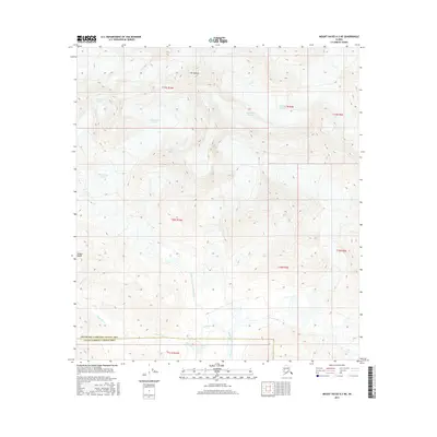 2016 Map of Mount Hayes A-2 NE, 2016 Print