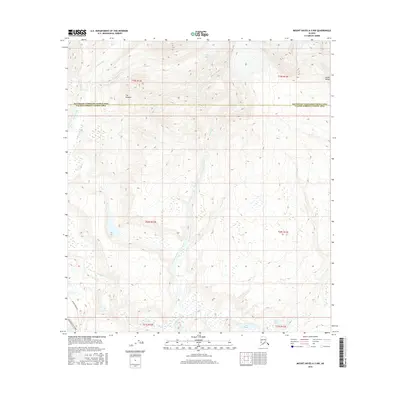 2016 Map of Mount Hayes A-3 NW, 2016 Print