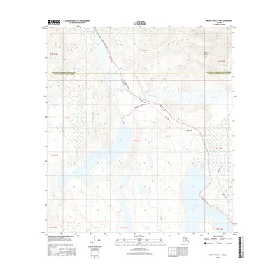 2016 Map of Mount Hayes A-4 NE, 2016 Print