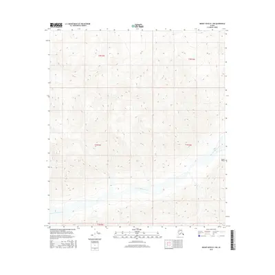2016 Map of Mount Hayes B-1 NW, 2016 Print