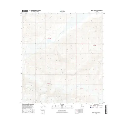 2016 Map of Mount Hayes B-2 SE, 2016 Print