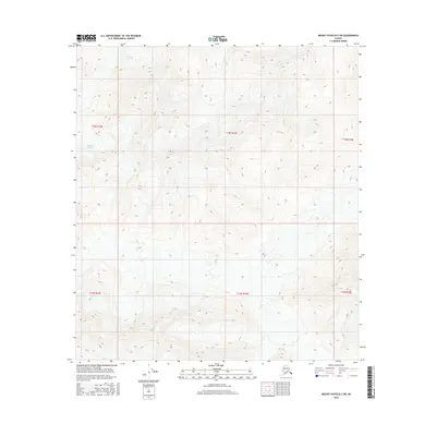 2016 Map of Mount Hayes B-2 SW, 2016 Print