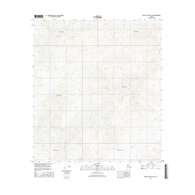 2016 Map of Mount Hayes B-3 NE, 2016 Print