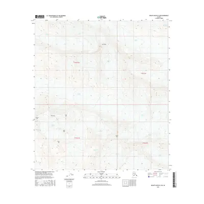 2016 Map of Mount Hayes B-3 SW, 2016 Print