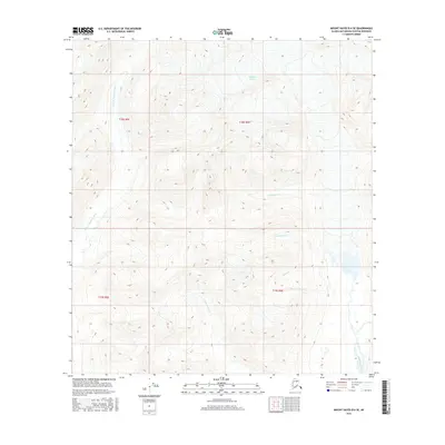 2016 Map of Mount Hayes B-6 SE, 2016 Print