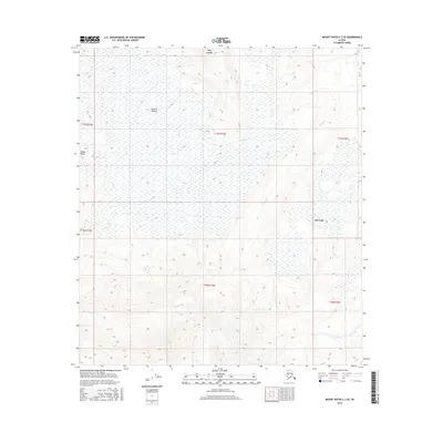 2016 Map of Mount Hayes C-2 SE, 2016 Print