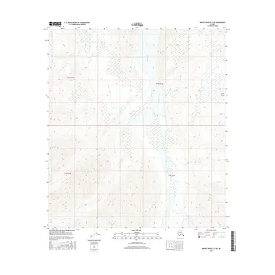 2016 Map of Mount Hayes C-2 SW, 2016 Print