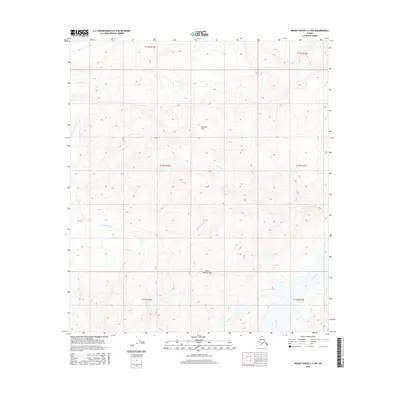 2016 Map of Mount Hayes C-3 NW, 2016 Print