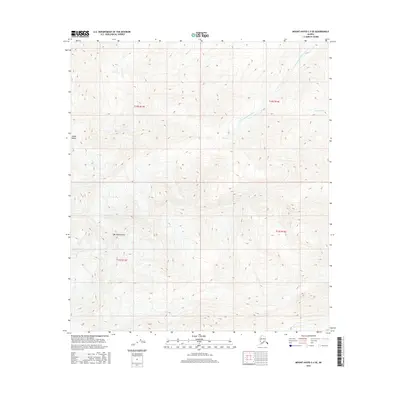2016 Map of Mount Hayes C-3 SE, 2016 Print