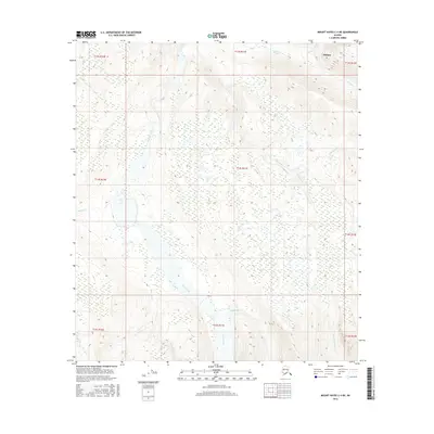 2016 Map of Mount Hayes C-4 NE, 2016 Print