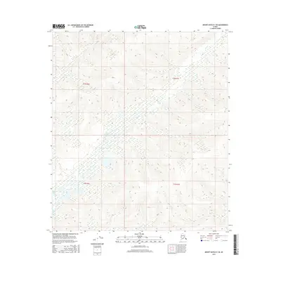 2016 Map of Mount Hayes D-1 SE, 2016 Print